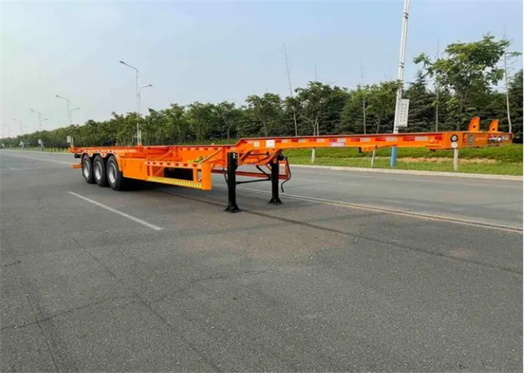 XCMG Official XLYZ9420TJZ Flatbed Container Carrier Semi Trailer - Container/ Wechselfahrgestell Auflieger: das Bild 4 XCMG Official XLYZ9420TJZ Flatbed Container Carrier Semi Trailer - Container/ Wechselfahrgestell Auflieger: das Bild 4