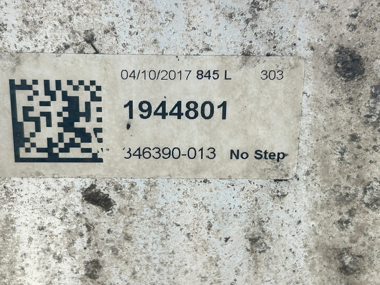 DAF XF 106 480 845L 2327x675x620 - Kraftstofftank für LKW: das Bild 3 DAF XF 106 480 845L 2327x675x620 - Kraftstofftank für LKW: das Bild 3