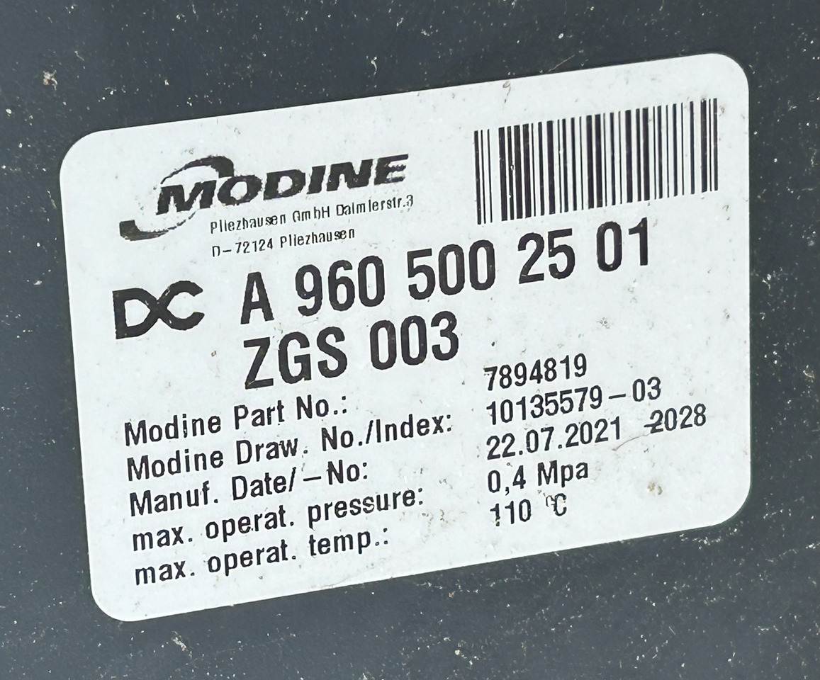 Mercedes ACTROS MP4 COOLERS SET - Kühler: das Bild 4 Mercedes ACTROS MP4 COOLERS SET - Kühler: das Bild 4