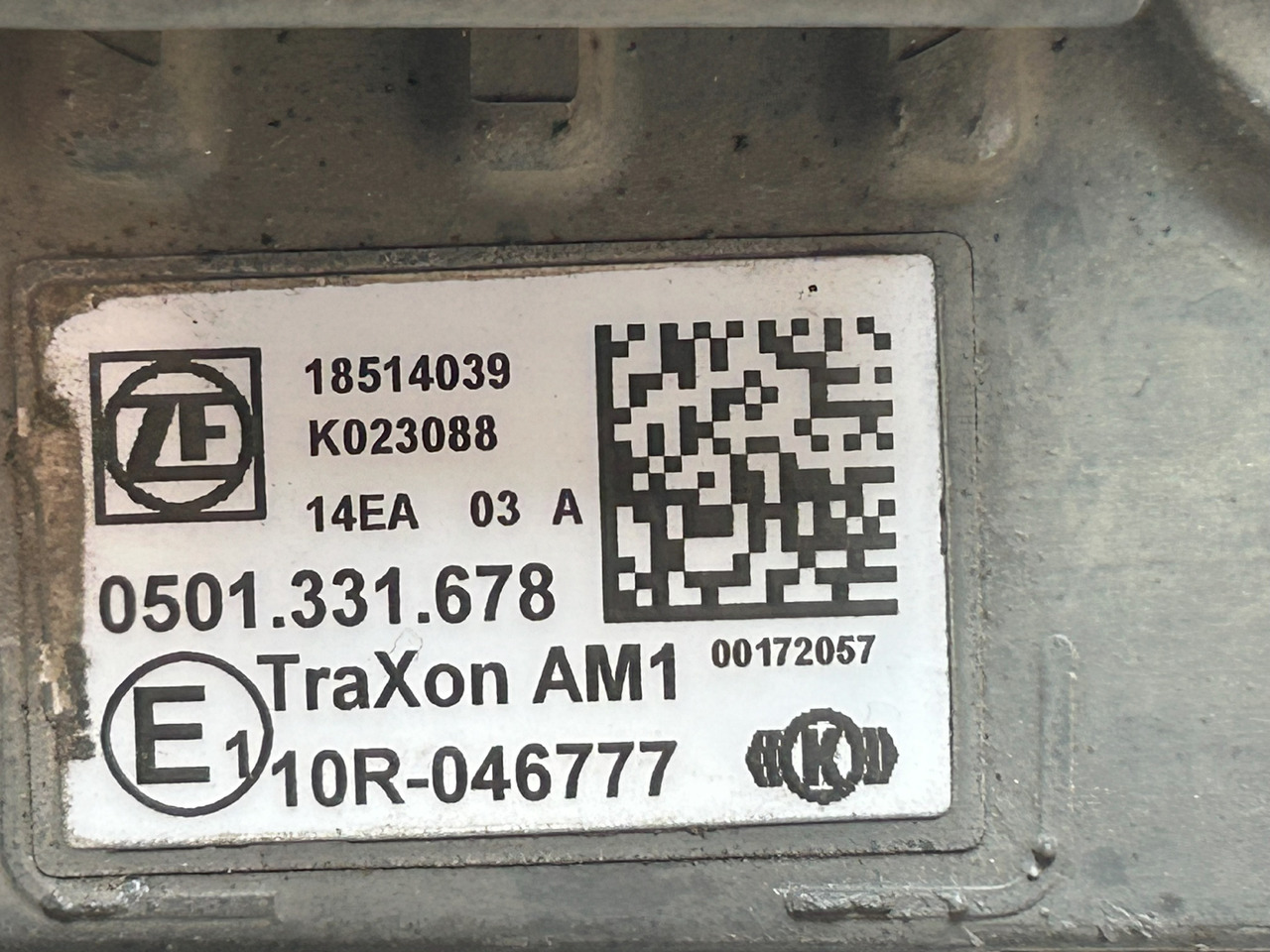 ZF TRAXON ZF GEARBOX CONTROL - Getriebe und Teile: das Bild 2 ZF TRAXON ZF GEARBOX CONTROL - Getriebe und Teile: das Bild 2