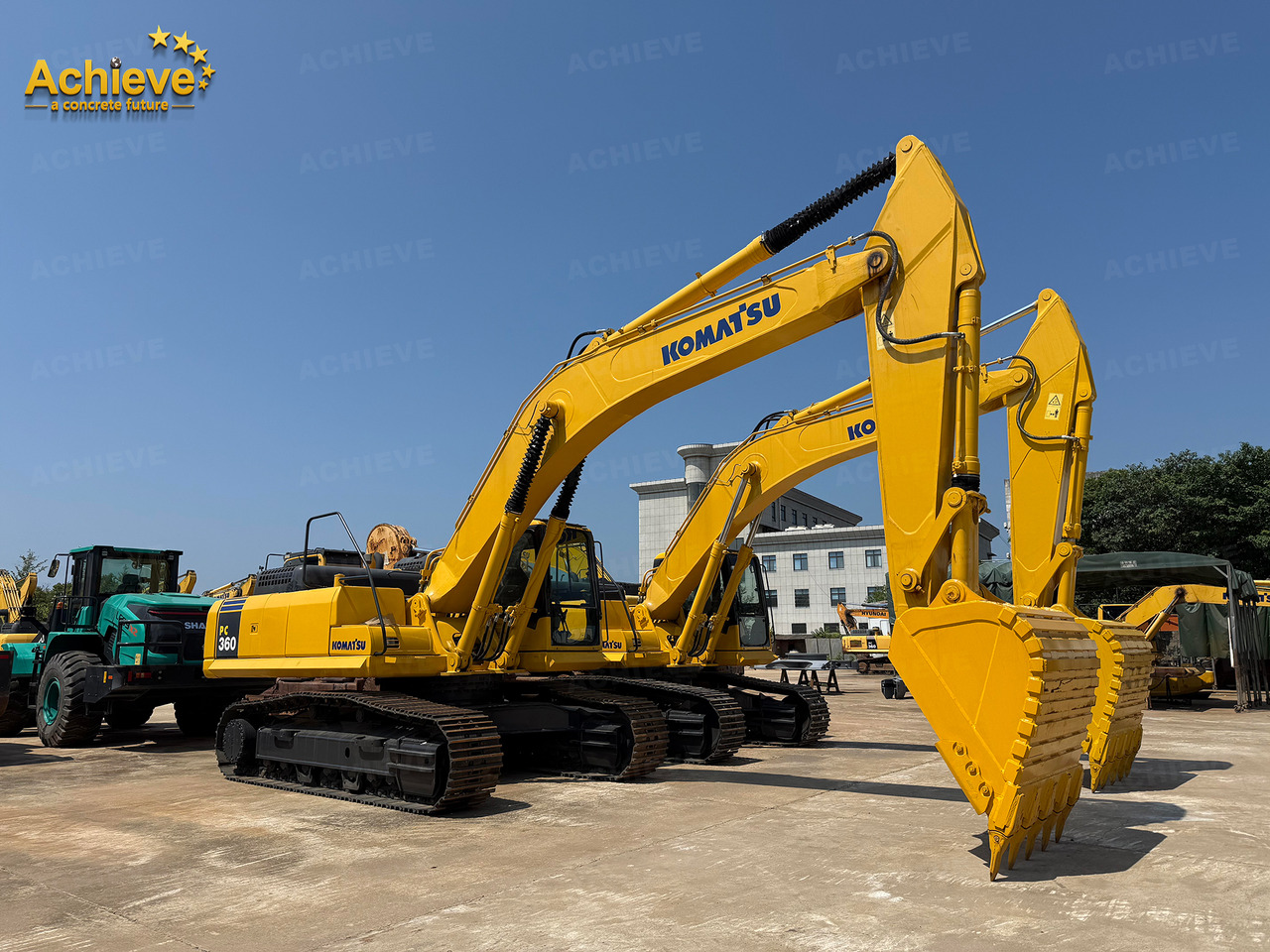 KOMATSU Remanufactured Komatsu PC360-7 excavator 1.6 m³ 180/1900 kw/rpm 33000 kg 7380 mm 227 kN Komatsu SAA6D114E 605 L【ACHIEVE】 TOP CONDITION!!! - Kettenbagger: das Bild 1 KOMATSU Remanufactured Komatsu PC360-7 excavator 1.6 m³ 180/1900 kw/rpm 33000 kg 7380 mm 227 kN Komatsu SAA6D114E 605 L【ACHIEVE】 TOP CONDITION!!! - Kettenbagger: das Bild 1