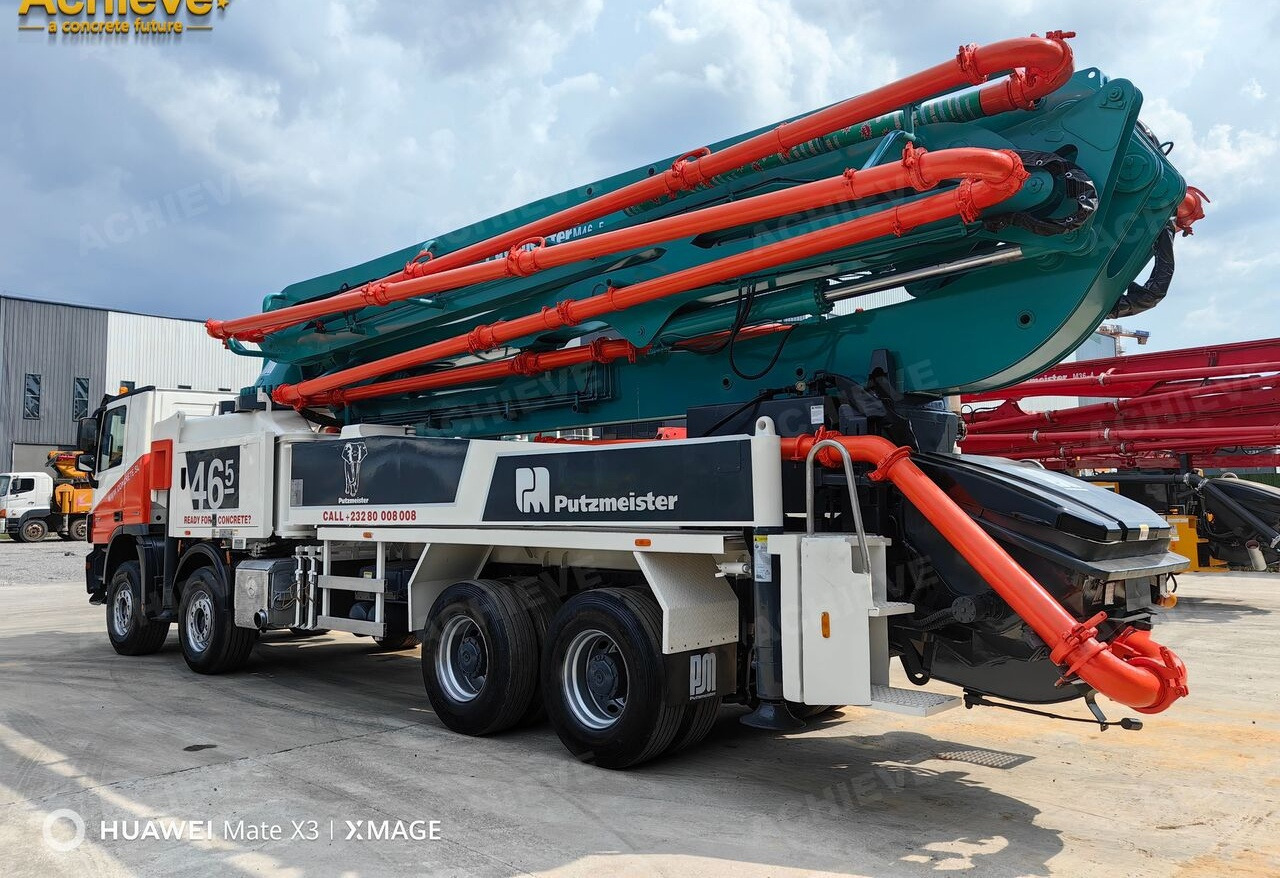 Betonpumpe Putzmeister Compact Truck-Mounted Concrete Pump M46-5 【ACHIEVE】TOP CONDITION!!!: das Bild 6