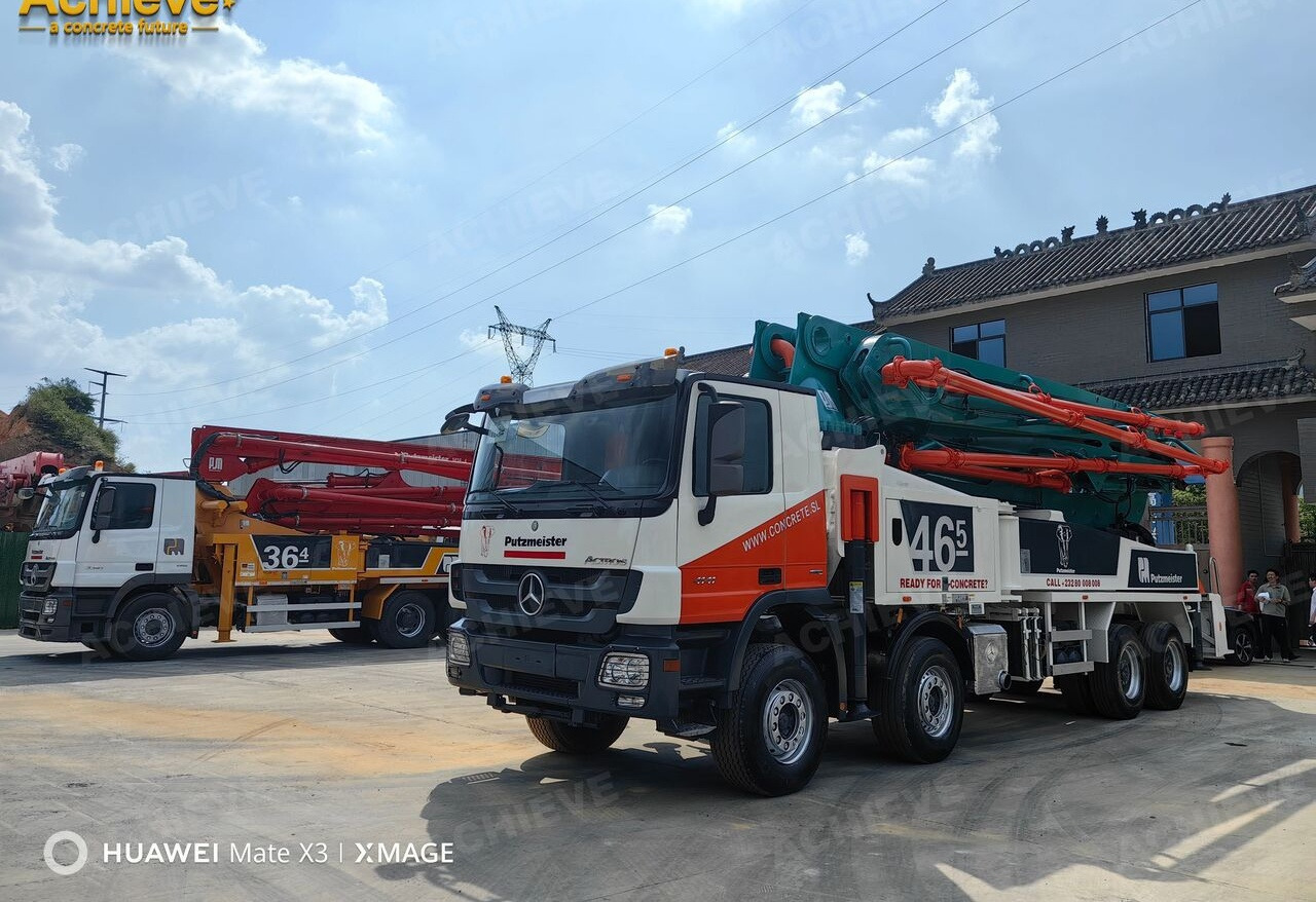 Betonpumpe Putzmeister Compact Truck-Mounted Concrete Pump M46-5 【ACHIEVE】TOP CONDITION!!!: das Bild 9