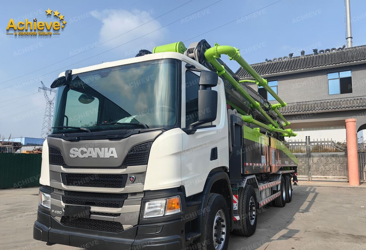 Betonpumpe ZOOMLION ZOOMLION 2019 ZOOMLION 56X-6RZ 56M Scania P450 8x4【ACHIEVE】TOP CONDITION!!!: das Bild 24