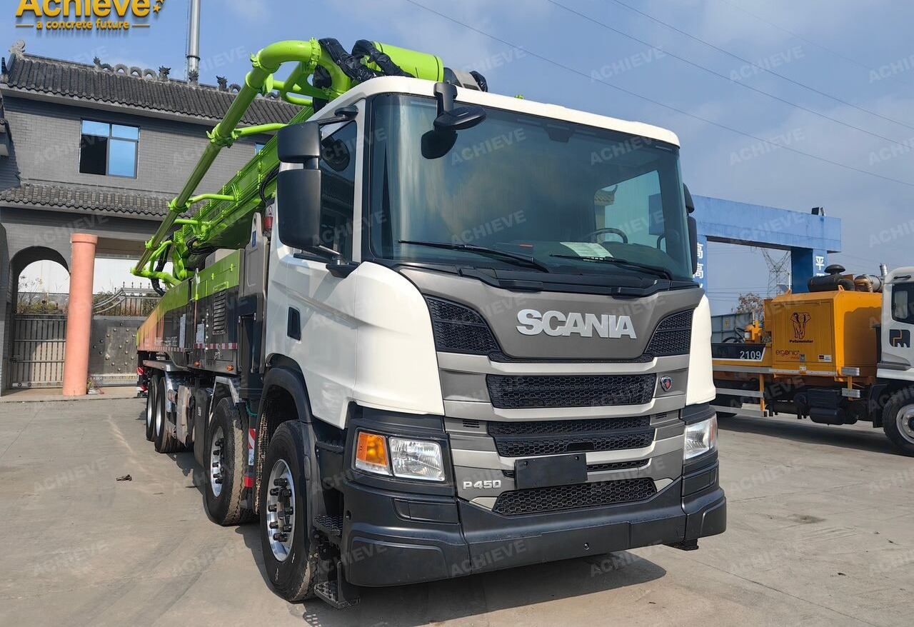 Betonpumpe ZOOMLION ZOOMLION 2019 ZOOMLION 56X-6RZ 56M Scania P450 8x4【ACHIEVE】TOP CONDITION!!!: das Bild 23