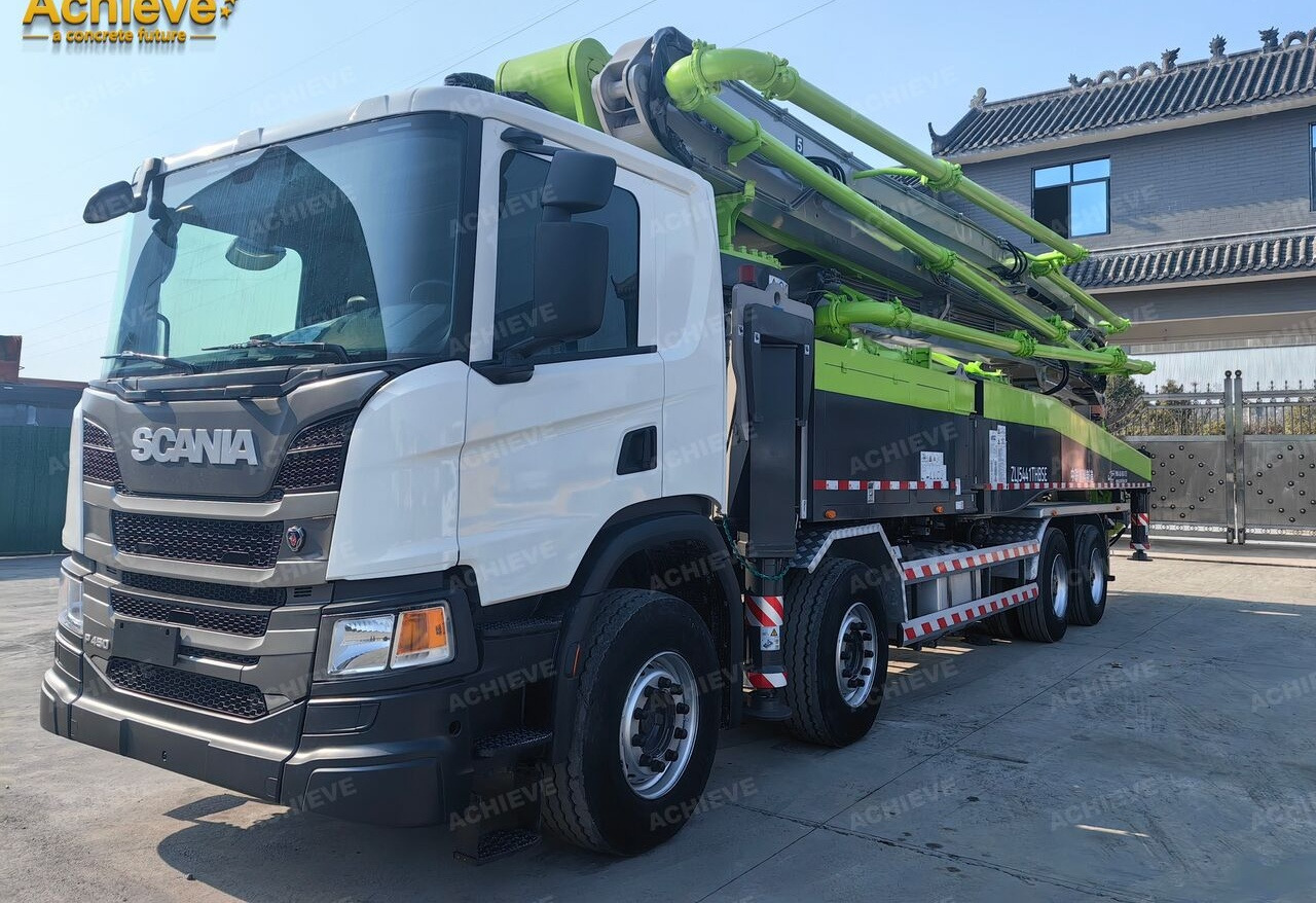 Betonpumpe ZOOMLION ZOOMLION 2019 ZOOMLION 56X-6RZ 56M Scania P450 8x4【ACHIEVE】TOP CONDITION!!!: das Bild 30