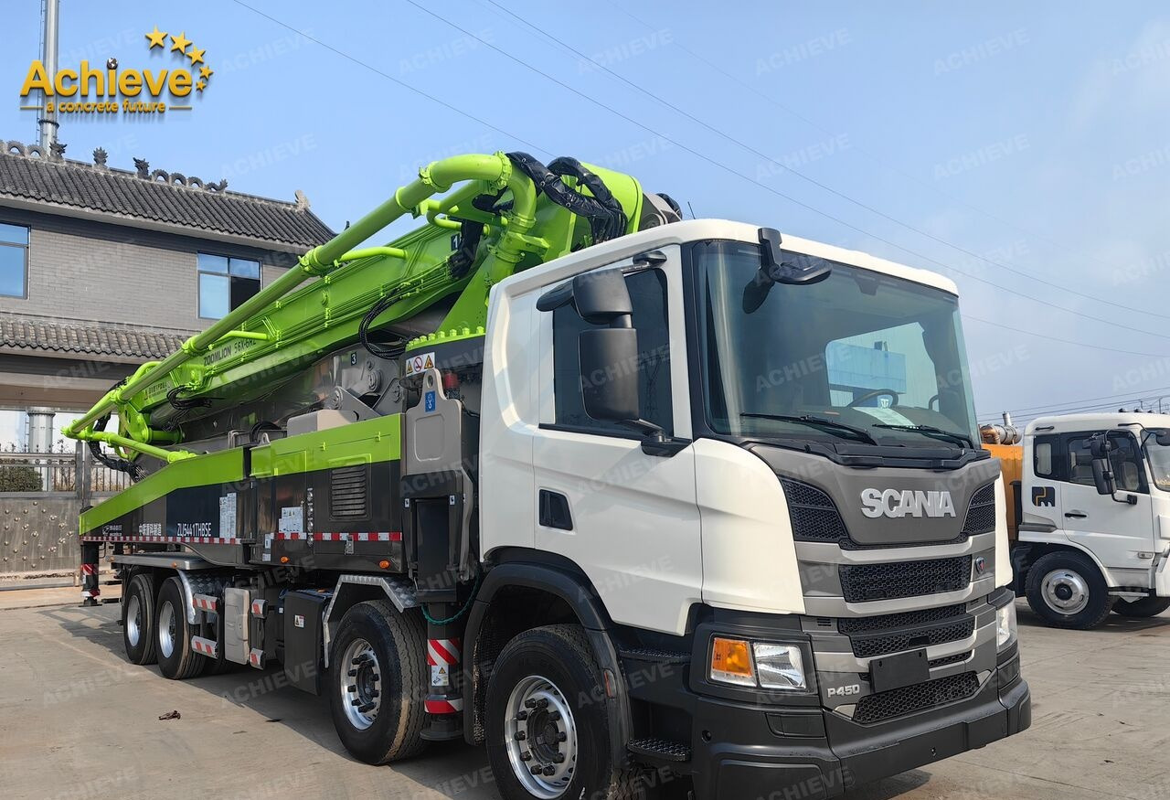 Betonpumpe ZOOMLION ZOOMLION 2019 ZOOMLION 56X-6RZ 56M Scania P450 8x4【ACHIEVE】TOP CONDITION!!!: das Bild 11