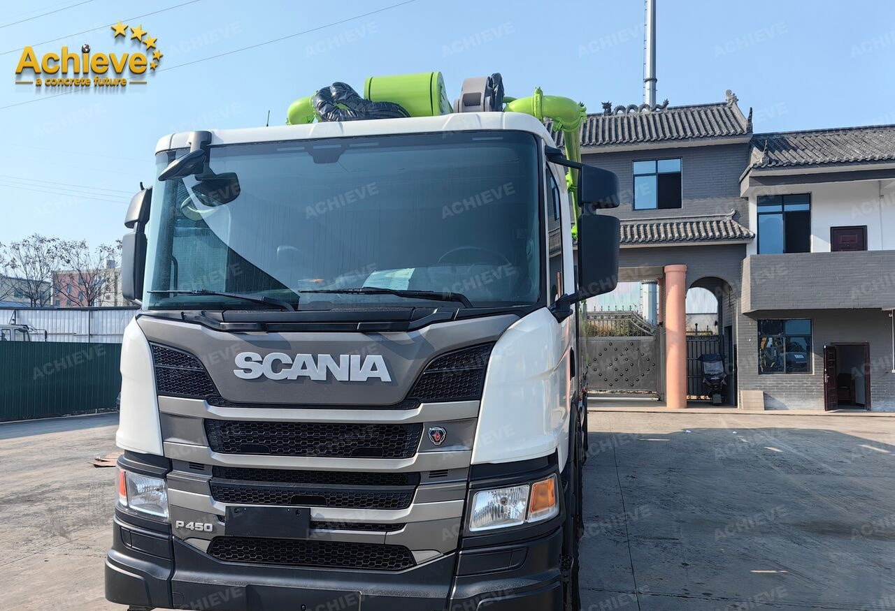 Betonpumpe ZOOMLION ZOOMLION 2019 ZOOMLION 56X-6RZ 56M Scania P450 8x4【ACHIEVE】TOP CONDITION!!!: das Bild 29