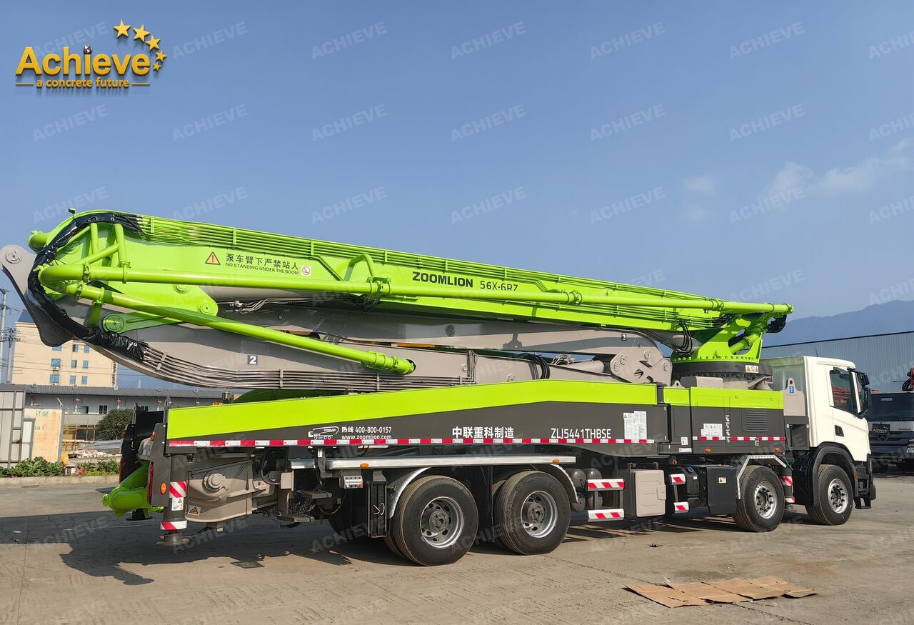 Betonpumpe ZOOMLION ZOOMLION 2019 ZOOMLION 56X-6RZ 56M Scania P450 8x4【ACHIEVE】TOP CONDITION!!!: das Bild 26