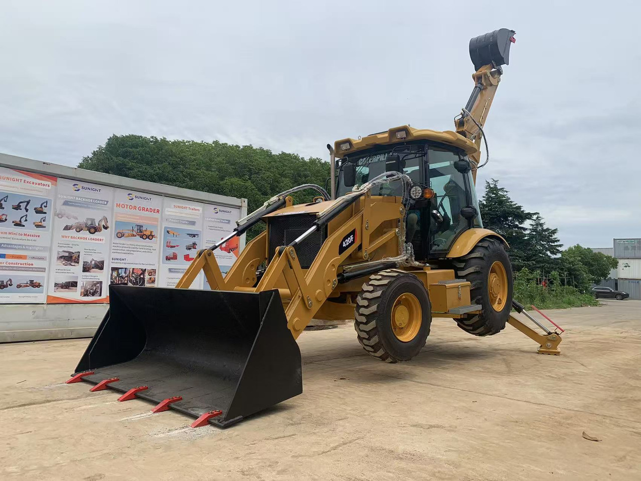 Caterpillar 4x4 Backhoe Loader CAT 420, 428 - Baggerlader: das Bild 3 Caterpillar 4x4 Backhoe Loader CAT 420, 428 - Baggerlader: das Bild 3