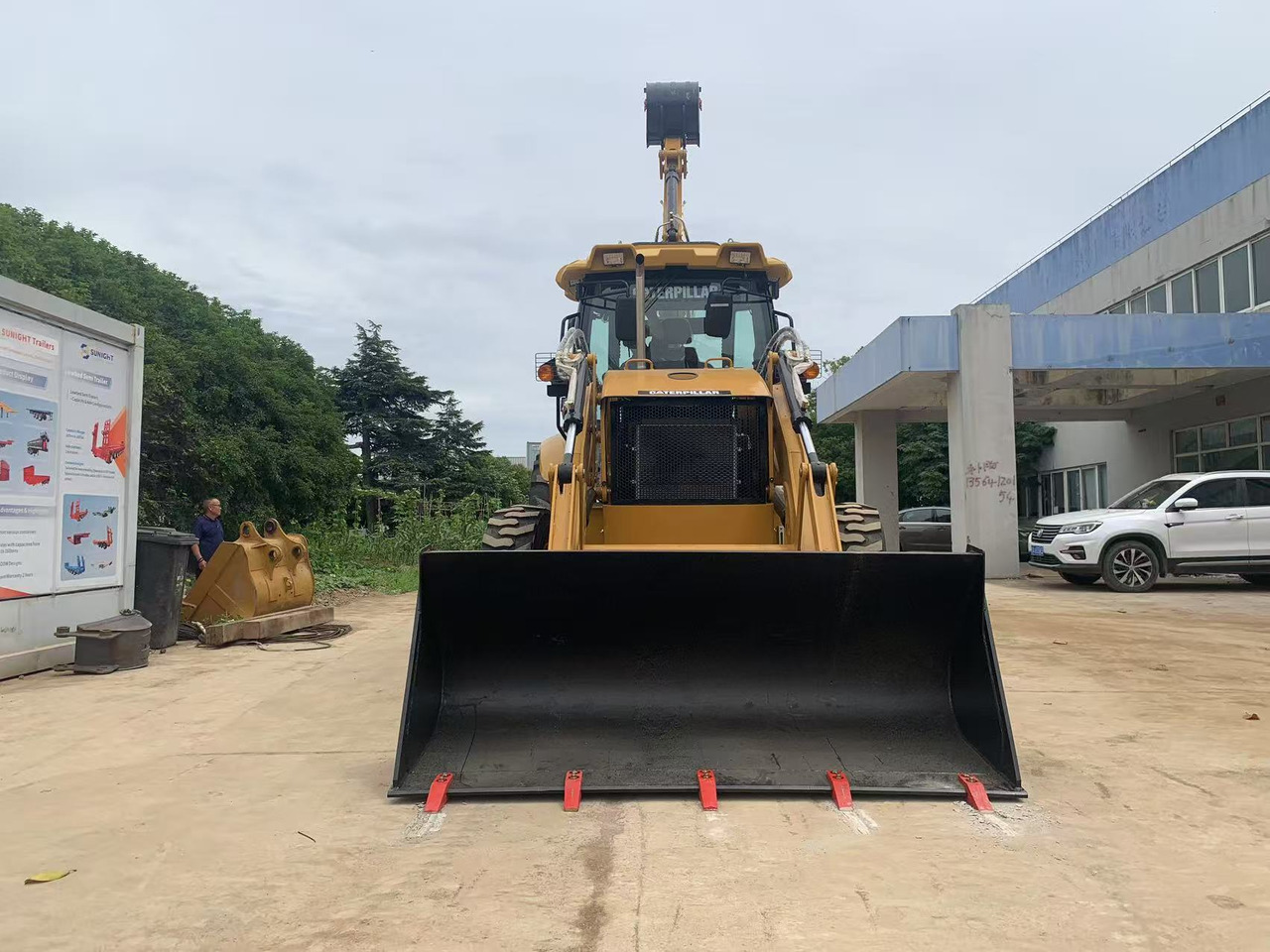 Caterpillar 4x4 Backhoe Loader CAT 420, 428 - Baggerlader: das Bild 2 Caterpillar 4x4 Backhoe Loader CAT 420, 428 - Baggerlader: das Bild 2