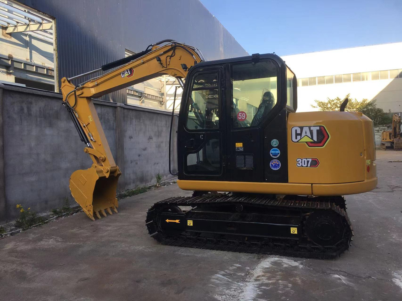 Caterpillar Small Digger CAT 307E2, 306E2 - Kettenbagger: das Bild 2 Caterpillar Small Digger CAT 307E2, 306E2 - Kettenbagger: das Bild 2