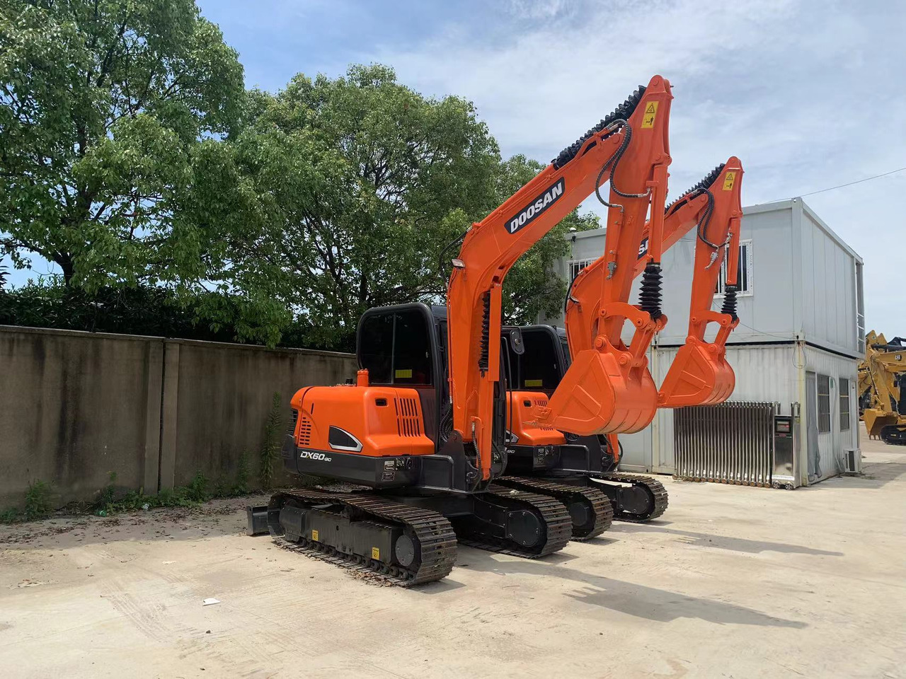 Doosan Mini Excavator DX60, DX55 Small Digger for Guyana - Kettenbagger: das Bild 1 Doosan Mini Excavator DX60, DX55 Small Digger for Guyana - Kettenbagger: das Bild 1