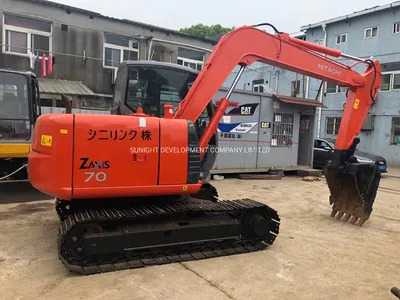 Excellent Condition Hitachi Used Mini Crawler Excavator Zx70 Zx60 Hydraulic Excavator - Kettenbagger: das Bild 1 Excellent Condition Hitachi Used Mini Crawler Excavator Zx70 Zx60 Hydraulic Excavator - Kettenbagger: das Bild 1