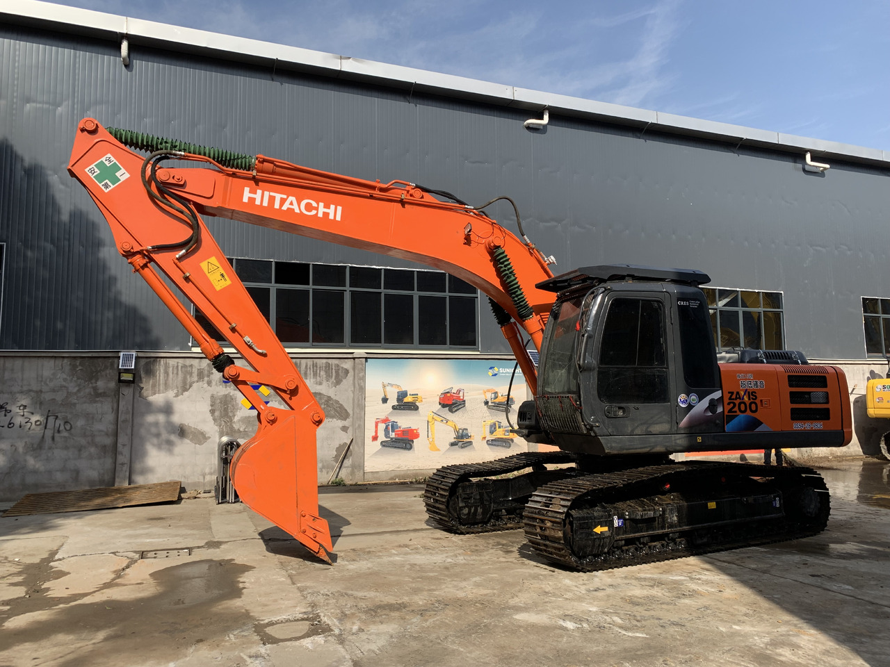 Hitachi Excavator Zaxis 200, 210, 240 Made in Japan - Kettenbagger: das Bild 2 Hitachi Excavator Zaxis 200, 210, 240 Made in Japan - Kettenbagger: das Bild 2