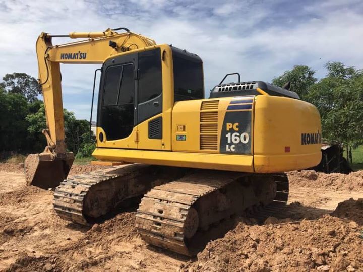 KOMATSU consturction machine Komatsu PC160 excavator - Kettenbagger: das Bild 5 KOMATSU consturction machine Komatsu PC160 excavator - Kettenbagger: das Bild 5