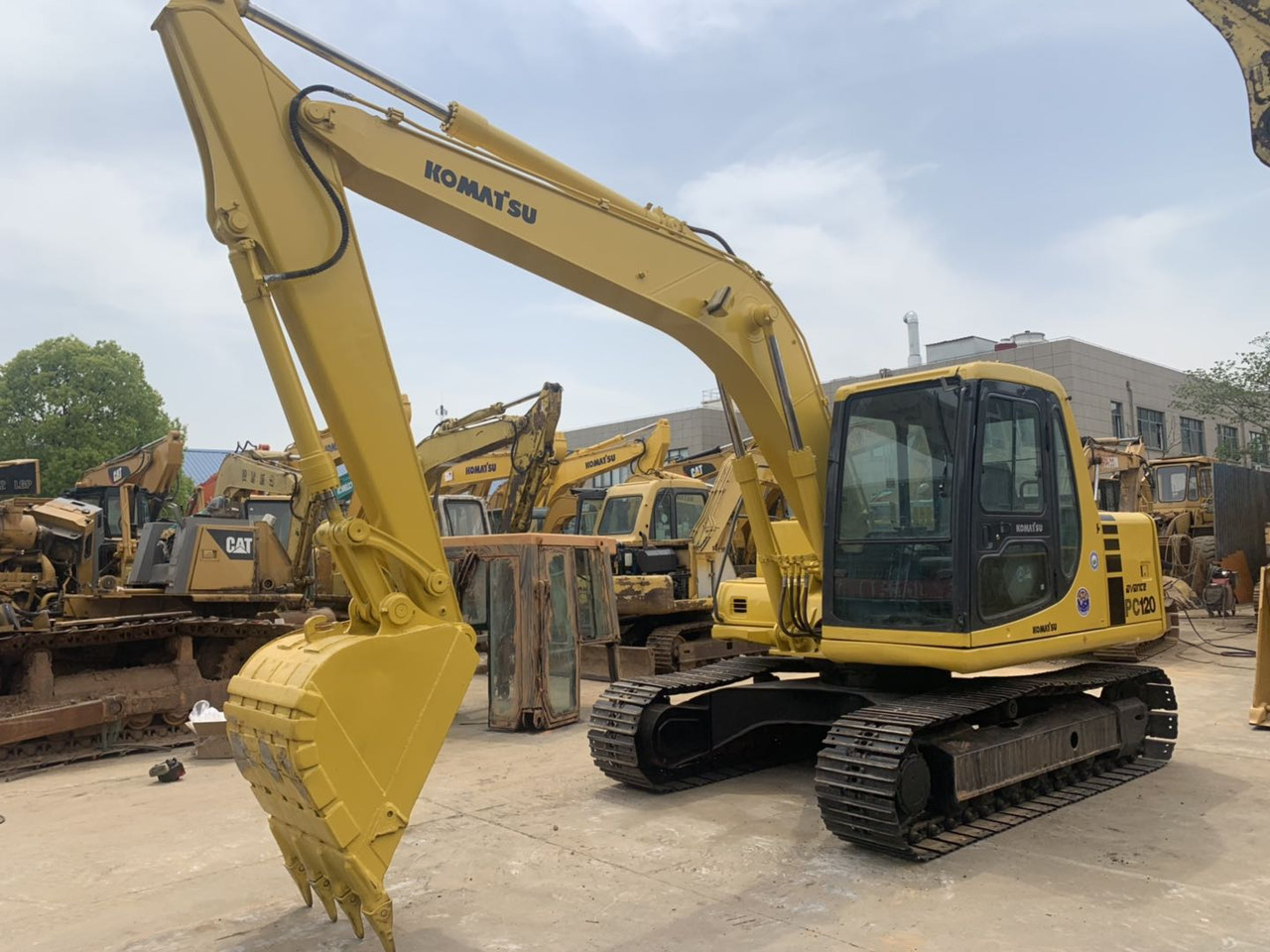 Komatsu PC120 Secondhand Excavator Good Price on Sale - Kettenbagger: das Bild 3 Komatsu PC120 Secondhand Excavator Good Price on Sale - Kettenbagger: das Bild 3