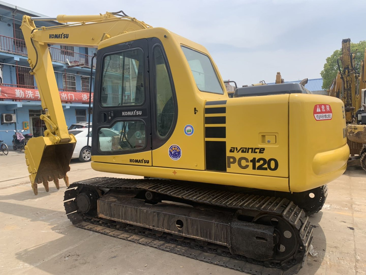 Komatsu PC120 Secondhand Excavator Good Price on Sale - Kettenbagger: das Bild 5 Komatsu PC120 Secondhand Excavator Good Price on Sale - Kettenbagger: das Bild 5