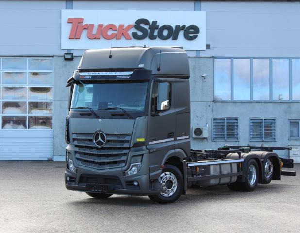 Mercedes-Benz Actros 2552LL ENA - Containerwagen/ Wechselfahrgestell LKW: das Bild 1 Mercedes-Benz Actros 2552LL ENA - Containerwagen/ Wechselfahrgestell LKW: das Bild 1