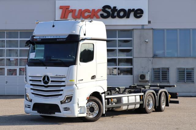 Mercedes-Benz Actros 2563LL LENKACHSE - Containerwagen/ Wechselfahrgestell LKW: das Bild 1 Mercedes-Benz Actros 2563LL LENKACHSE - Containerwagen/ Wechselfahrgestell LKW: das Bild 1