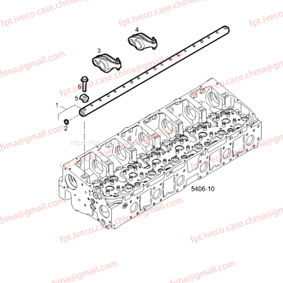 FPT IVECO CASE Cursor9Bus F2CFE612D*J231/F2CFE612A*J098 5802748674 ROCKER SHAFT 504189213 - Motor und Teile für Bus: das Bild 3 FPT IVECO CASE Cursor9Bus F2CFE612D*J231/F2CFE612A*J098 5802748674 ROCKER SHAFT 504189213 - Motor und Teile für Bus: das Bild 3