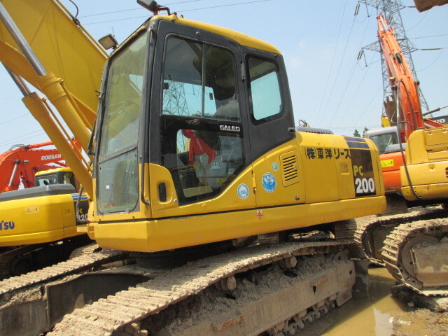 Komatsu PC200-7 - Kettenbagger: das Bild 4 Komatsu PC200-7 - Kettenbagger: das Bild 4
