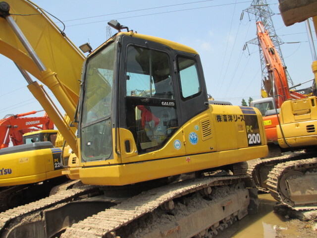 Komatsu PC200-7 - Kettenbagger: das Bild 3 Komatsu PC200-7 - Kettenbagger: das Bild 3