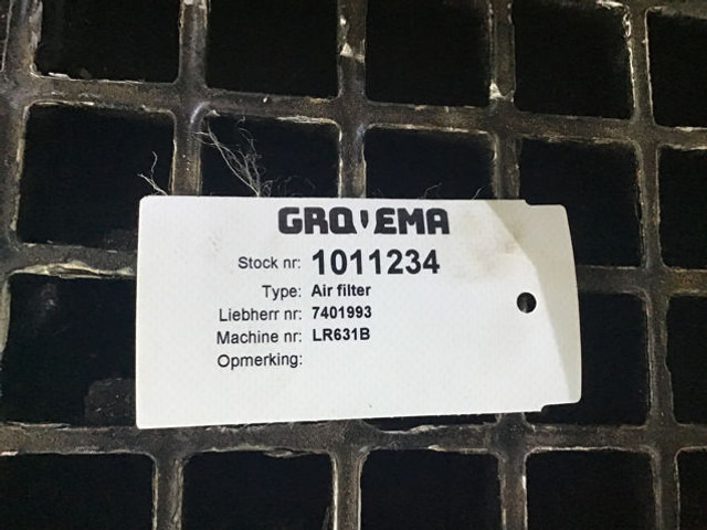 Liebherr Air Filter - Luftfilter: das Bild 4 Liebherr Air Filter - Luftfilter: das Bild 4
