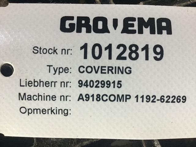 Liebherr Cover - Stoßstange: das Bild 3 Liebherr Cover - Stoßstange: das Bild 3