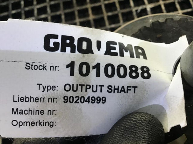 Achse und Teile Liebherr Output Shaft: das Bild 6