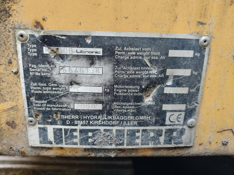 Liebherr R900B Li - Kettenbagger: das Bild 4 Liebherr R900B Li - Kettenbagger: das Bild 4