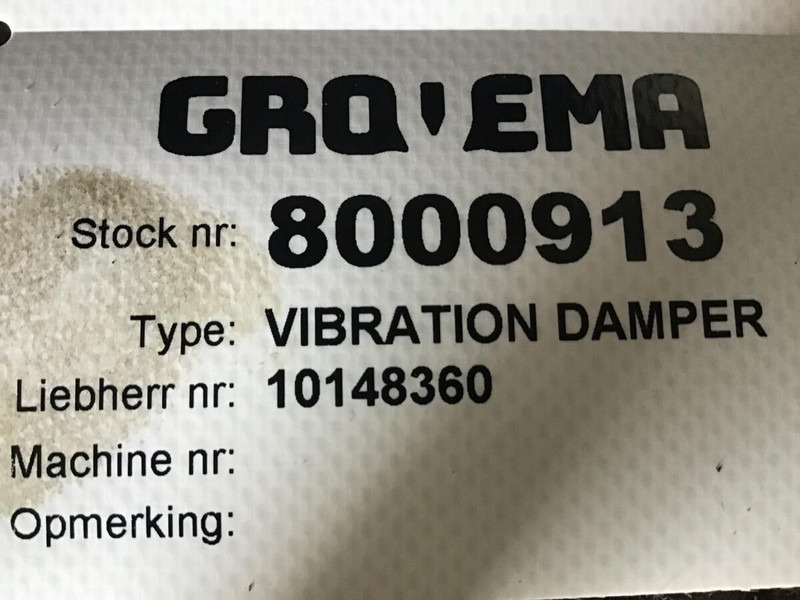 Liebherr Vibration Damper - Kupplung und Teile: das Bild 3 Liebherr Vibration Damper - Kupplung und Teile: das Bild 3