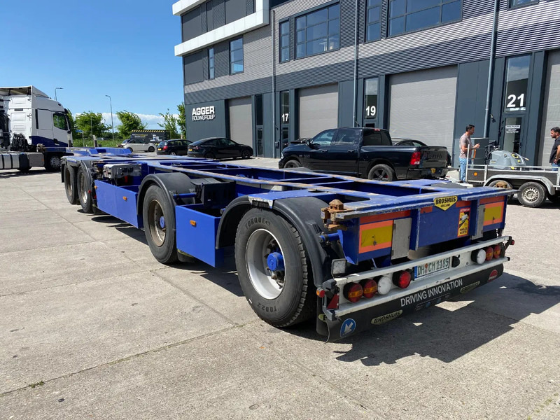 Broshuis 2Connect 2AKCC / 4 Axles / 3x Steering Axle / 2x Lift Axle - Container/ Wechselfahrgestell Auflieger: das Bild 3 Broshuis 2Connect 2AKCC / 4 Axles / 3x Steering Axle / 2x Lift Axle - Container/ Wechselfahrgestell Auflieger: das Bild 3