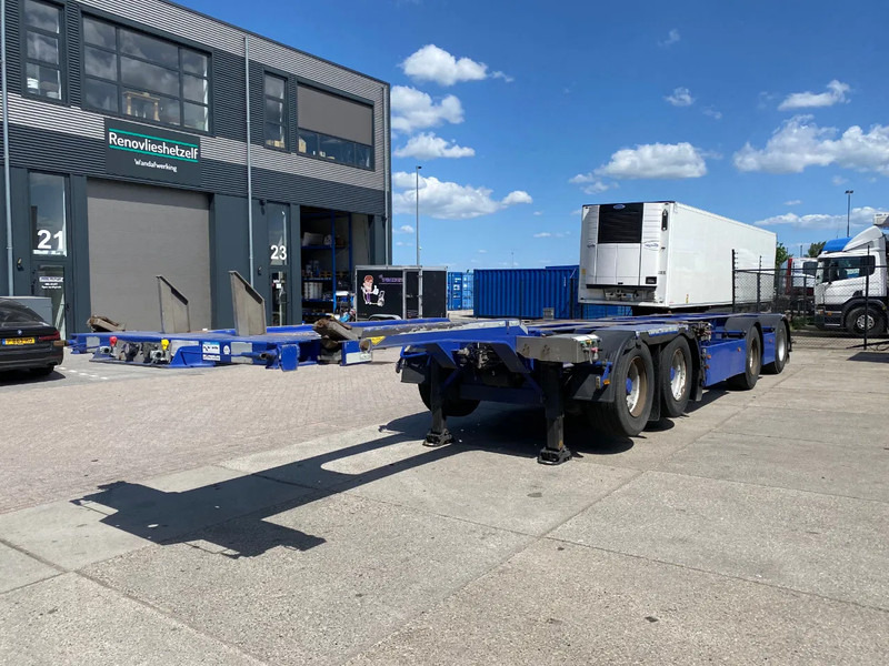 Broshuis 2Connect 2AKCC / 4 Axles / 3x Steering Axle / 2x Lift Axle - Container/ Wechselfahrgestell Auflieger: das Bild 4 Broshuis 2Connect 2AKCC / 4 Axles / 3x Steering Axle / 2x Lift Axle - Container/ Wechselfahrgestell Auflieger: das Bild 4