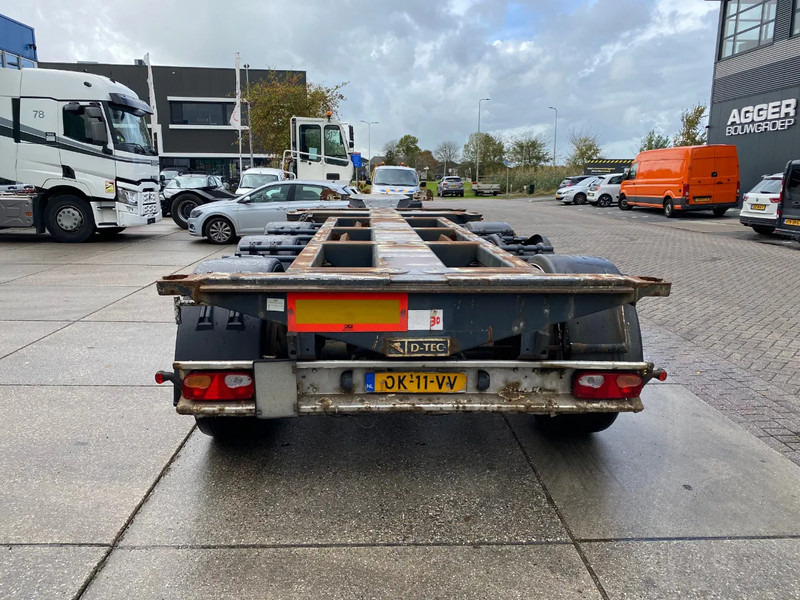 D-Tec FT-43-03V / Flexitrailer / 3x Extendable / SAF / 1x Lift Axle - Container/ Wechselfahrgestell Auflieger: das Bild 2 D-Tec FT-43-03V / Flexitrailer / 3x Extendable / SAF / 1x Lift Axle - Container/ Wechselfahrgestell Auflieger: das Bild 2