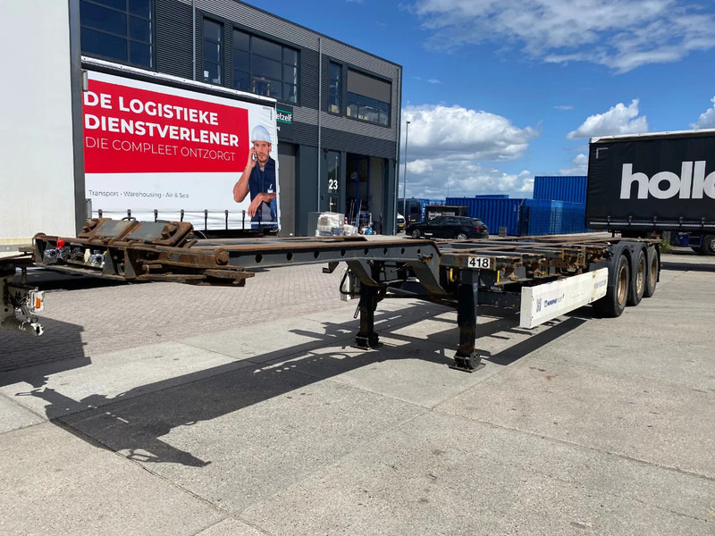 Krone SD 27 / Container Chassis / BPW + Drum / 1x Extendable / 45 FT - Container/ Wechselfahrgestell Auflieger: das Bild 4 Krone SD 27 / Container Chassis / BPW + Drum / 1x Extendable / 45 FT - Container/ Wechselfahrgestell Auflieger: das Bild 4