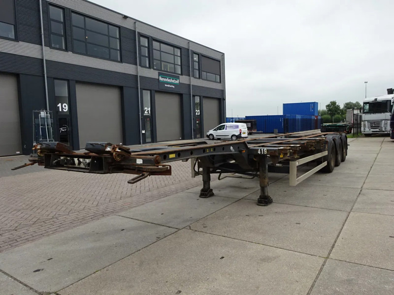 Krone SD 27 / Container Chassis / BPW + Drum / 1x Extendable / 45 FT - Container/ Wechselfahrgestell Auflieger: das Bild 4 Krone SD 27 / Container Chassis / BPW + Drum / 1x Extendable / 45 FT - Container/ Wechselfahrgestell Auflieger: das Bild 4