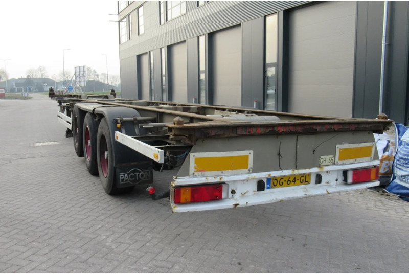 Pacton Container Chassis / BPW + DISC - Container/ Wechselfahrgestell Auflieger: das Bild 2 Pacton Container Chassis / BPW + DISC - Container/ Wechselfahrgestell Auflieger: das Bild 2