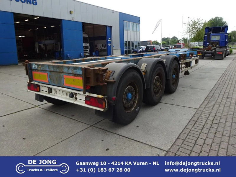 Renders Container chassis / Mercedes + Disc / 1x Lift Axle / 1x Extendable - Container/ Wechselfahrgestell Auflieger: das Bild 1 Renders Container chassis / Mercedes + Disc / 1x Lift Axle / 1x Extendable - Container/ Wechselfahrgestell Auflieger: das Bild 1