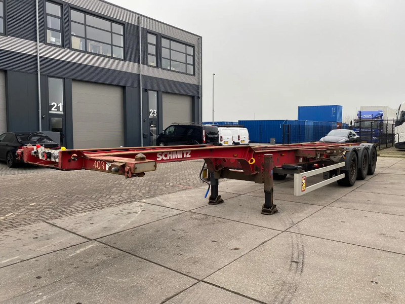 Schmitz Cargobull SCF 24 G Chassis / SAF + Disc / 1x Extendable / Lift axle - Container/ Wechselfahrgestell Auflieger: das Bild 3 Schmitz Cargobull SCF 24 G Chassis / SAF + Disc / 1x Extendable / Lift axle - Container/ Wechselfahrgestell Auflieger: das Bild 3