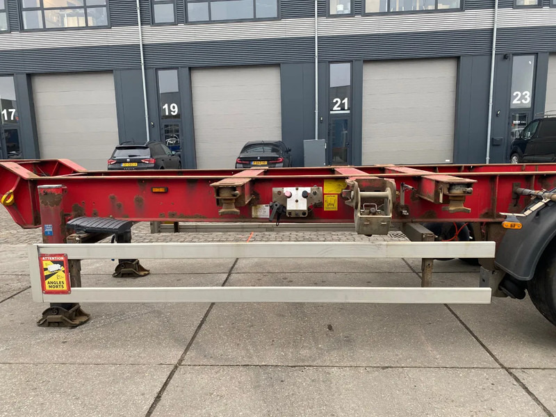 Container/ Wechselfahrgestell Auflieger Schmitz Cargobull SCF 24 G Chassis / SAF + Disc / 1x Extendable / Lift axle: das Bild 6