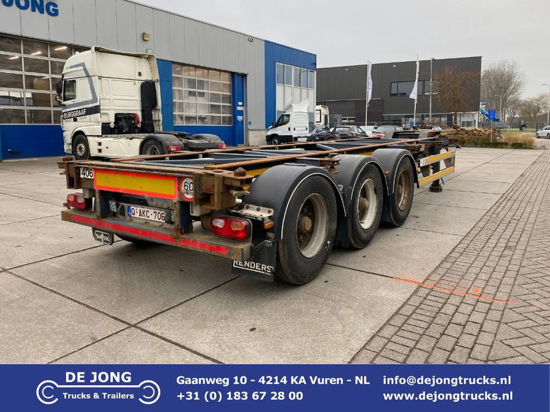 Van Hool Container Chassis / 40-45 FT / BPW - Container/ Wechselfahrgestell Auflieger: das Bild 1 Van Hool Container Chassis / 40-45 FT / BPW - Container/ Wechselfahrgestell Auflieger: das Bild 1