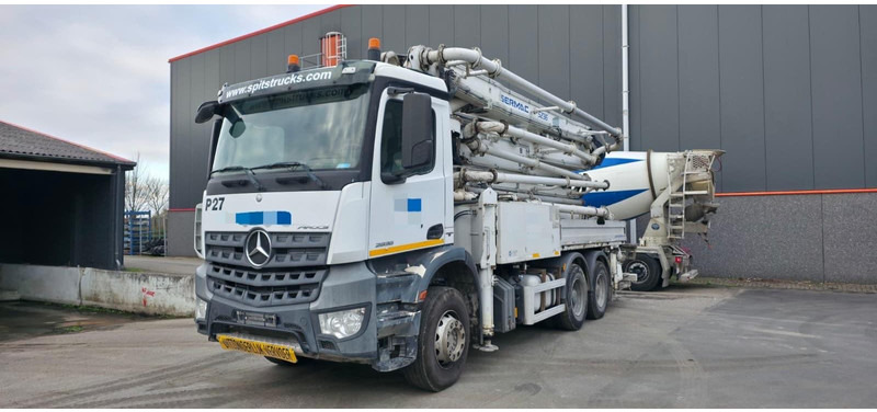 Mercedes-Benz AROCS Sermac 36m - Betonpumpe: das Bild 1 Mercedes-Benz AROCS Sermac 36m - Betonpumpe: das Bild 1