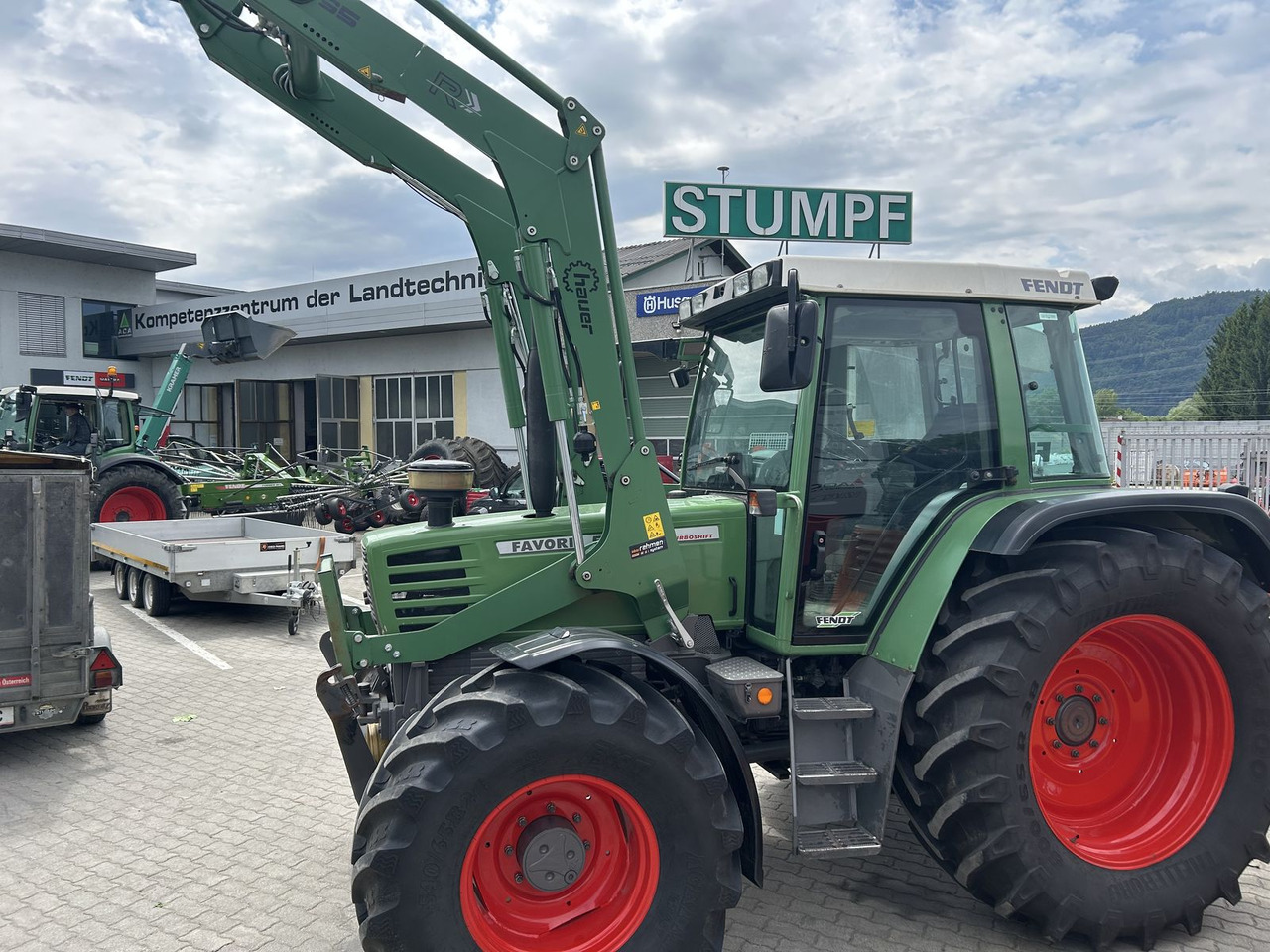Fendt Favorit 510 C - Traktor: das Bild 4 Fendt Favorit 510 C - Traktor: das Bild 4