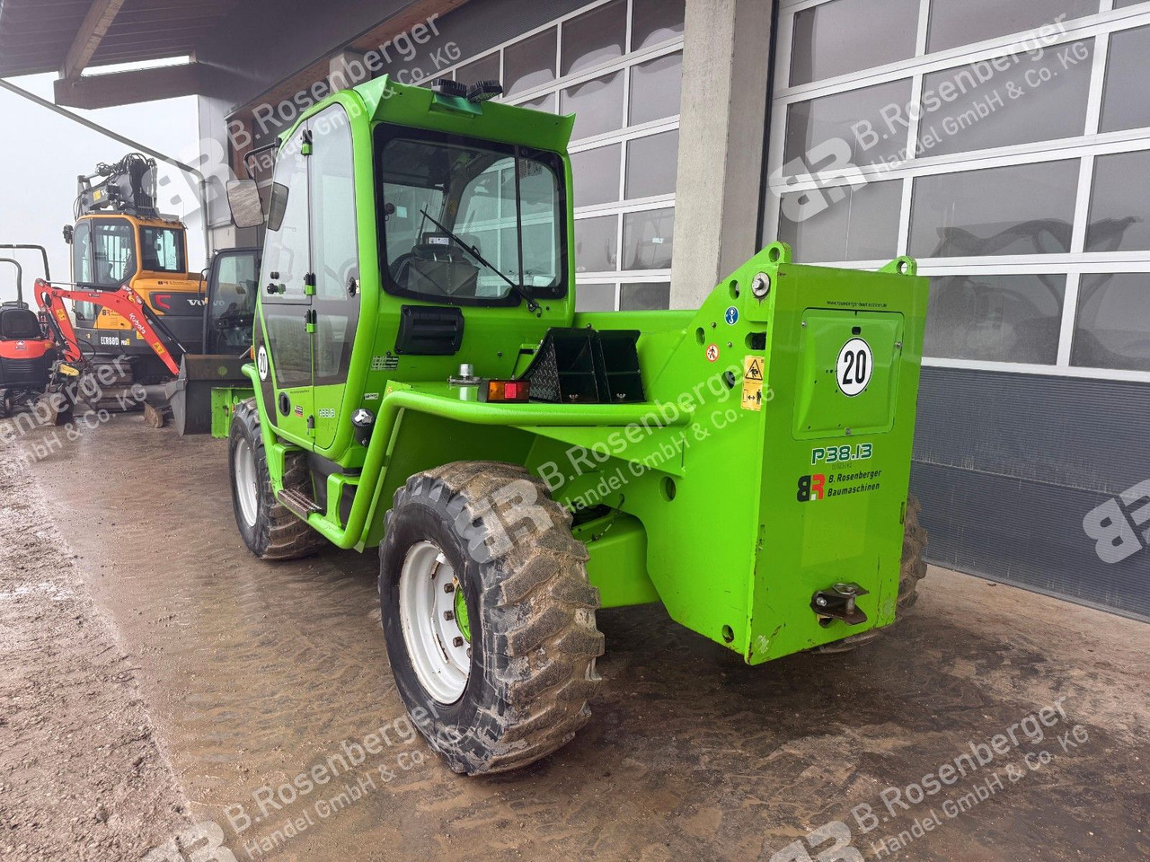 Merlo P38.13 Teleskoplader /inkl. Gabel+Schaufel /BüVo - Teleskoplader: das Bild 3 Merlo P38.13 Teleskoplader /inkl. Gabel+Schaufel /BüVo - Teleskoplader: das Bild 3