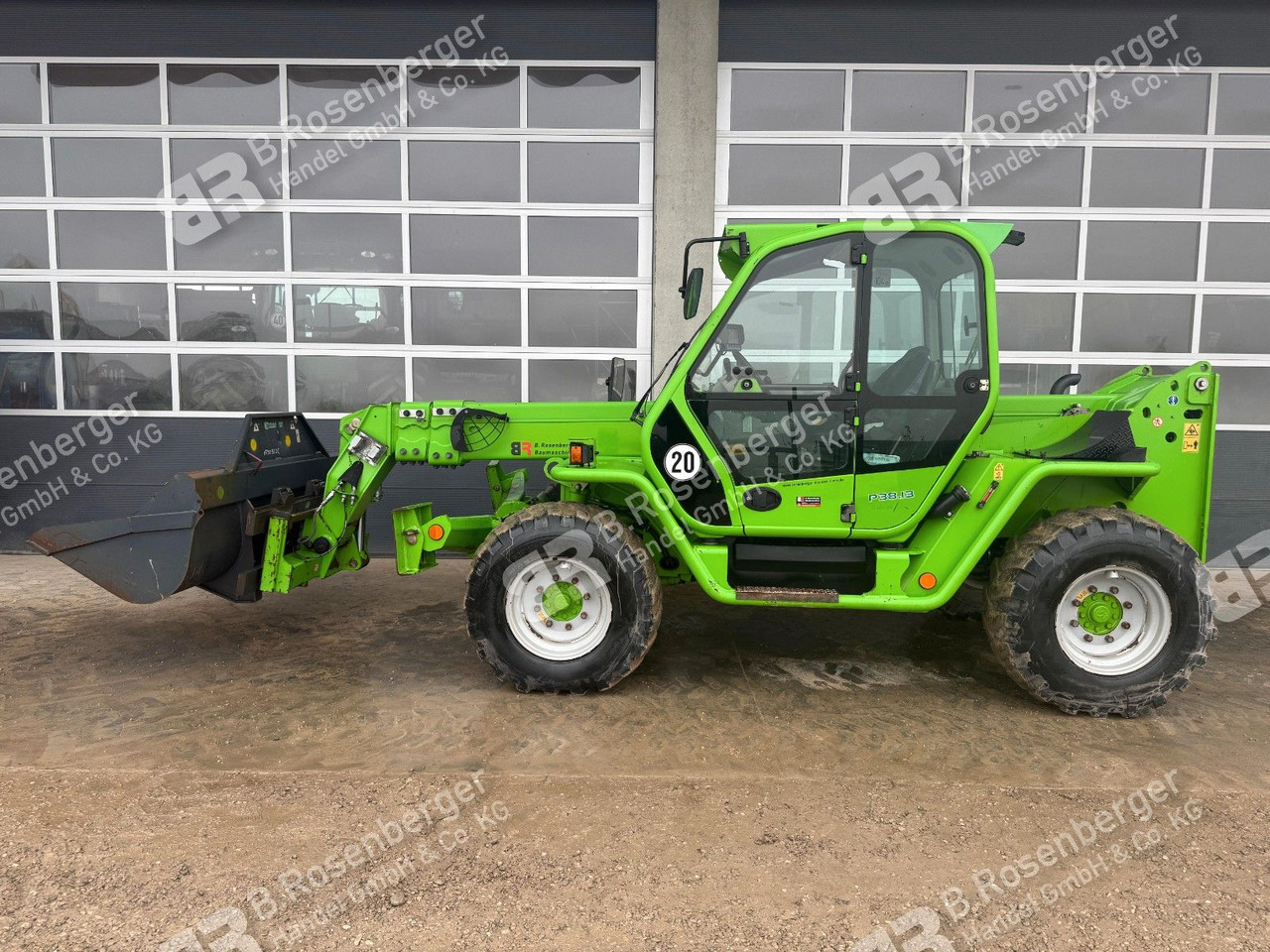 Merlo P38.13 Teleskoplader /inkl. Gabel+Schaufel /BüVo - Teleskoplader: das Bild 2 Merlo P38.13 Teleskoplader /inkl. Gabel+Schaufel /BüVo - Teleskoplader: das Bild 2