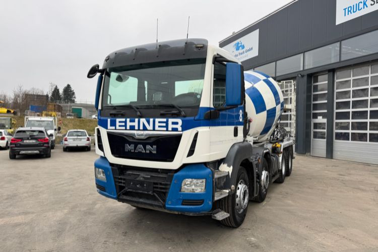 MAN TGS 32.400 8x4 Stetter 9m3 - Fahrmischer: das Bild 1 MAN TGS 32.400 8x4 Stetter 9m3 - Fahrmischer: das Bild 1
