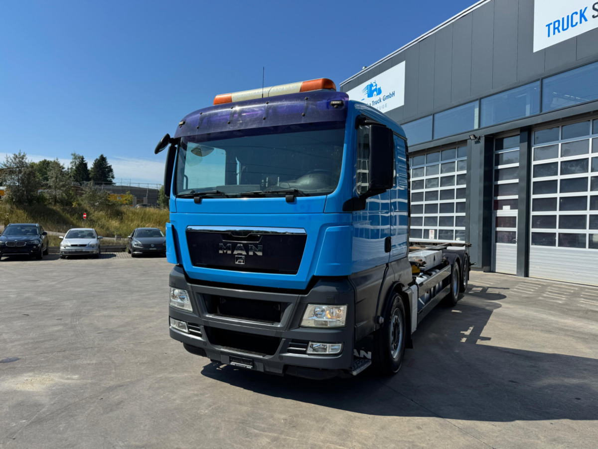 MAN TGX 26.480 6x2 Kompressor - Containerwagen/ Wechselfahrgestell LKW: das Bild 1 MAN TGX 26.480 6x2 Kompressor - Containerwagen/ Wechselfahrgestell LKW: das Bild 1