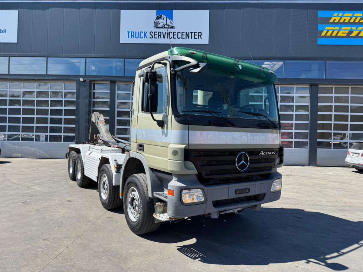 MERCEDES Actros 3244 8x4 Hiab 26T AHK - Abrollkipper: das Bild 2 MERCEDES Actros 3244 8x4 Hiab 26T AHK - Abrollkipper: das Bild 2