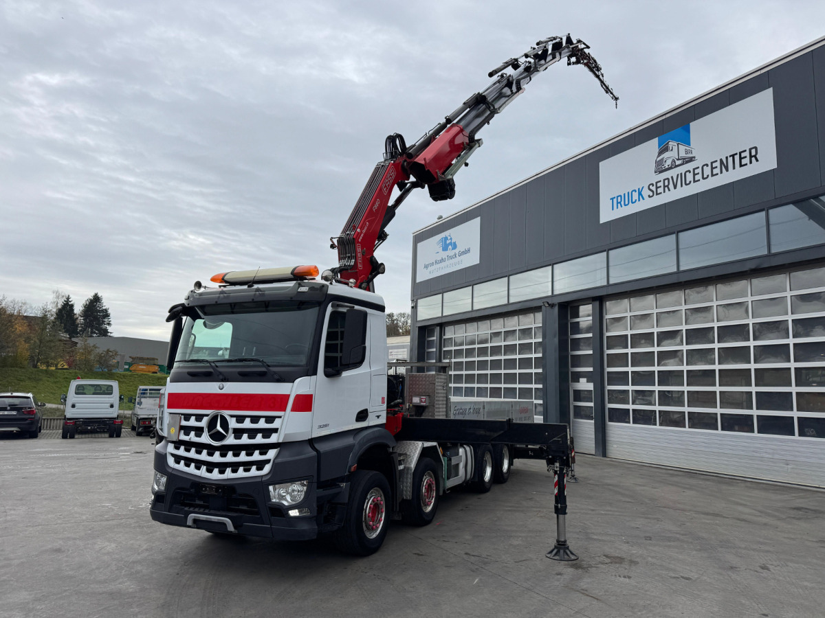 MERCEDES Arocs 3251 8x4 Fassi 660 6-6 - Autokran: das Bild 1 MERCEDES Arocs 3251 8x4 Fassi 660 6-6 - Autokran: das Bild 1